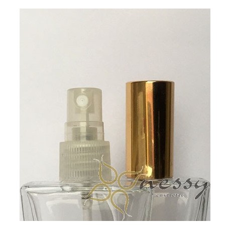 18mm Altın-Şeffaf Valf Parfüm Spreyleri