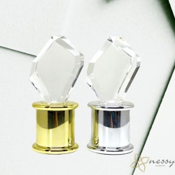15mm Crystal Perfume Cap